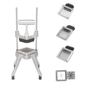Rovsun 611890872808 Commercial Vegetable Chopper French Fry Cutter With 4 Sizes Blades Po