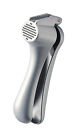 Rowav Garlic Press Ergonomic European Style Large Hopper Holds To 4 Cloves 820103120685