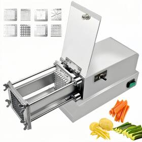 Rqg 768825107839 French Fry Cutter Electric Apple Potato 304 Stainless Steel S