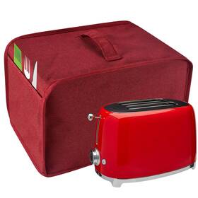Ruilery 658359685739 Red Toaster Cover With 2 Pockets Dust And Fingerprint Protection Machine Wa