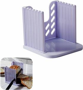Ryandesign 768330921302 Adjustable Bread Slicer Guide - 4 Thickness Settings For Perfect Homemade