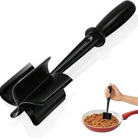 Rzjzgz 221243588443 Upgrade Meat Chopper Heat Resistant Potato Masher For Ground Beef Nylon Hambu