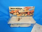 S-309 Multi Wonder Vtg Mandolin Slicer Cutter Dicer Shredder Grater Juicer Iob
