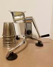 Salad Master Vintage Manual Food Processor Cones Shredder Grater Matic