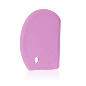 Sapid 5.98 4.3 Silicone Bowl Scraper Flexible Curved Inches X Purple