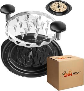 Savvy Kitchen And Home 445019722742 Skh Premium Chicken Shredder Tool Twist - High-grade Plastic Meat Eff