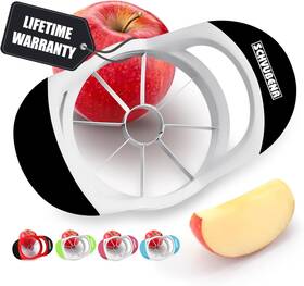 Schvubenrac002 Schvubenr 3.5 Inch Apple Slicer - Professional Stainless Steel Corer/cutte