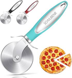 Schvubenrpcl001 Schvubenr Premium Pizza Cutter - Stainless Steel Wheel Easy To And Clean