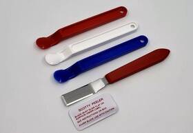 Scotty Peeler 661799315111 Label And Sticker Remover - Set Of 4 Red White Blue Metal