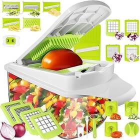 Sedhoom Direct 972409426597 Vegetable Chopper And Slicer Dicer For Kitchen 23 Pcs Veggie