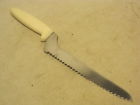 18s212we-7 Serrated White Pro Cutlery Offset Lamsonsharp Nsf 8 Knife " Slicer