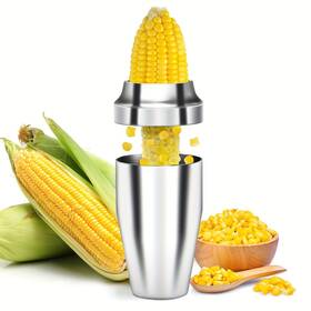 W13297323 Seyy 304 Stainless Steel Corn Cutter Stripper Peeler Cup Cob Thresher Stripping New