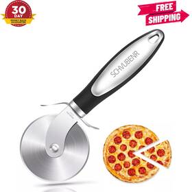 Np-22038 Sharp Pizza Cutter Stainless Steel Wheel Super Slicer