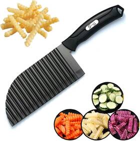 Whd7081-srk Shengwin Crinkle Potato Cutter Cut Knife For Veggies French Fry Kitchen