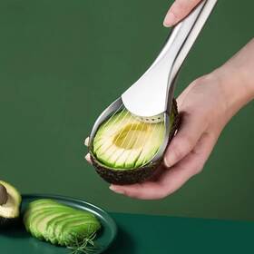 Shofilt 313047950963 Avocado Slicer Tool 2-in-1 Cutter And Saver Stainless Steel Kn