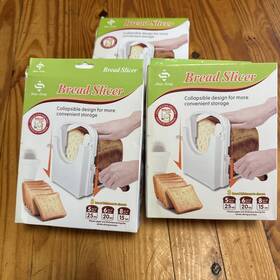 Shun Kang 952912752048 3x Shun-kang Bread Slicer Collapsible Design For More Convenient Storage