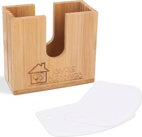 Bs081012 Simple Blessings Bagel Slicer For Small And Large Bagels - Bamboo Bread With Two Wood