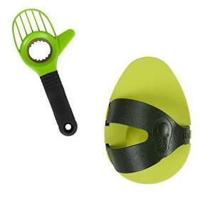 Simply Served 714415493707 Avocado Slicing And Storage Set 3-in-1 Tool S