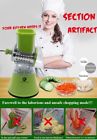 Sk999002 Unbrand Fruit Vegetable Cutter Round Mandoline Slicer New Stainless Steel