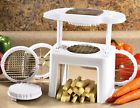 Slice Sharp Fast Food Kitchen Chop Wedger Chopper Easy Clean Slicer Prep Wedges
