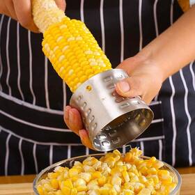 Sluswallow 768057785133 Silvercorn Premium Stainless Steel Corn Thresher Stripper And Peeler - Magic Co