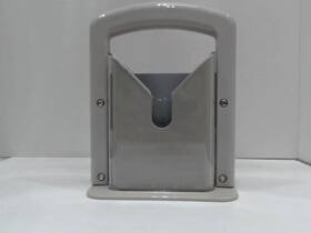 Slyce 808218613506 Usedverygood - Bagel Slicer With Safety Shield Stainless Steel Blade Gray