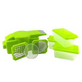 Smart Home 051791690741 Vegetable And Fruit Multi-purpose Food Chopper With Storage Containers