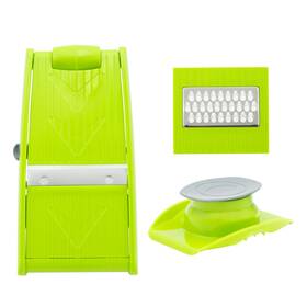 Smart Home 051791701812 Adjustable Mandolin Food Slicer And Grater In Green