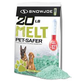 B0dmwq62mc Snow Joe And Ice Melter Fast-acting Pellets Calcium Magnesium Acetate 20lb