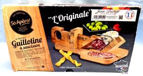 So Apero 219330113145 The Original French Guillotine Saucisson Sausage And Salami Slicer