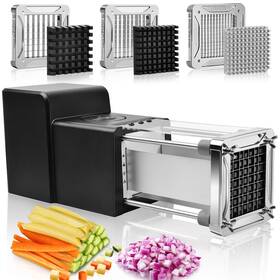 Sopito 450067787367 Electric Potato Cutter Stainless Steel French Fry With 3
