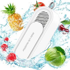Jhj01-ahus Sparkling Wonderful Fruit And Vegetable Washing Machine Usb Rechargeable Cleane