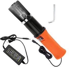 Speder 741025558731 Fish Scaler Corded Scale Remover Scraper Cleaner Kit With Waterproof Pow