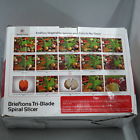 A07-003 Spiral Vegetable Spiralizer Sku -a07-003 Brieftons Tri-blade Slicer