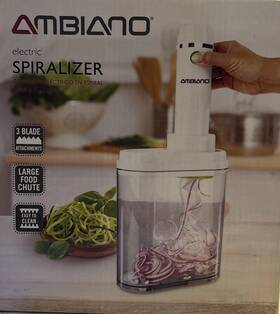 Sp116 Spiralizer Ambiano Electric New