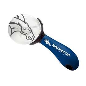 Sports Vault 771831232105 Nfl Denver Broncos Licensed Pizza Cutter 3.25 Inch Wheel