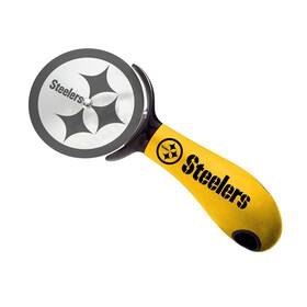 Sportsvault 771831232259 Nfl Pittsburgh Steelers Pizza Cutter 7.9 Inch X 3.1