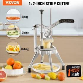 Stainless 840349922058 Commercial Vegetable Fruit Chopper 12 Blade Heavy Duty Professional Food