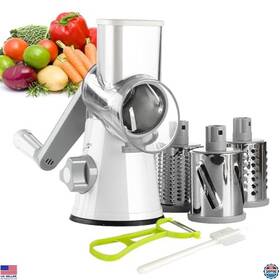 B07trkqxfw Stanley Hand Crank Rotary Cheese Grater Slicer With 3 Blades For Veggies And Nuts