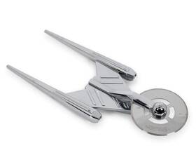 Star Trek 886388159925 Discovery Crossfield Starship Metal Pizza Cutter