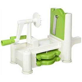 Starfrit 069858942368 New Spiralizer - Foldable Spiral Slicer With 3 Included Blades