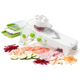 Starfrit B0chtph61f Cubing Pro Mandoline Slicer Dicer - 4 Blades Graters Storage
