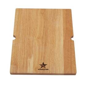 Starstar 799206796557 Hardwood Heavy Duty Rubber Wood Cutting Board Wooden