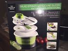 Store Spin Mandoline Salad Spinner Slicer 4 1 Slice Aerve