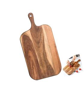 Strendier 765145975186 Wooden Cutting Boards For Kitchen Chopping Board Serving Butc