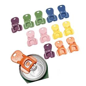 Kgq708 Strendier 12pcs Easy Tab Opener And Drink Protector Complete Cover Soda