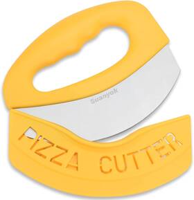 Suanyok-999 Suanyok 313057179187 Premium Pizza Cutter Food Chopper-super Sharp Blade Stainless Steel