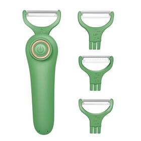 Sunhaixia 732322228113 3in1 Electric Peeler Auto Blade For Fruits/vegetables 3 Interchangeable Blad