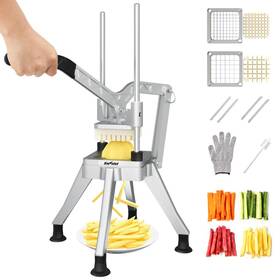 B0fp4n1rn8 Sunvivi Commercial French Fry Cutter Heavy Duty Potato Slicer 2 Replaceable
