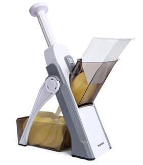 Supmakin 727156904302 Safe Mandoline Slicer Adjustable Vegetable Food And Chopper Potato F